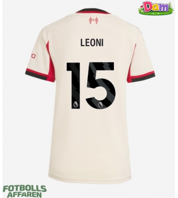 Liverpool Giovanni Leoni #15 Bortatröja Kvinnor 2025-26 Kortärmad